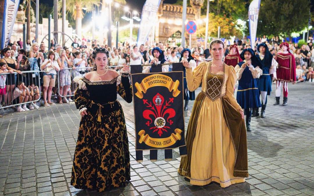 Il Gruppo Storico Fivizzano al Medieval Festival di Ayia Napa 2024 (Cipro)